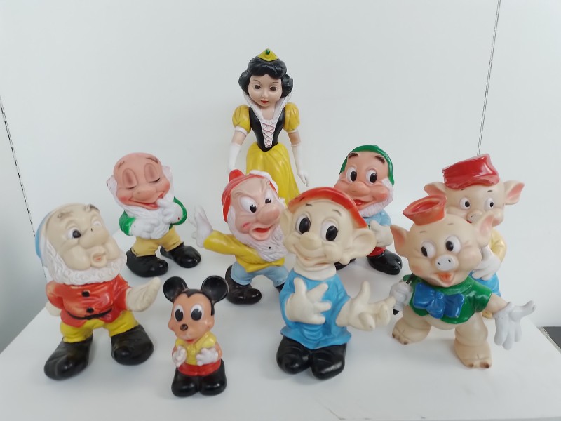 Collectie originele vintage Disneyfiguren - VERZAMELAAR